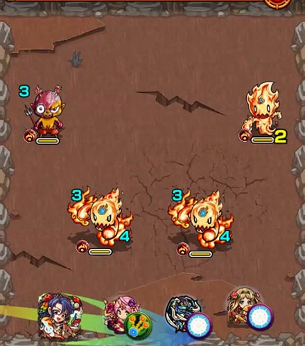 モンスト ノーマルクエスト 灼熱の人造人間攻略モンスト攻略zone