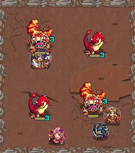 モンスト ノーマルクエスト 灼熱の人造人間攻略モンスト攻略zone