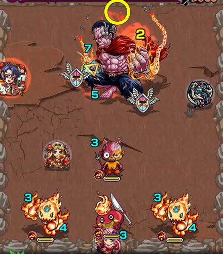 モンスト ノーマルクエスト 灼熱の人造人間攻略モンスト攻略zone